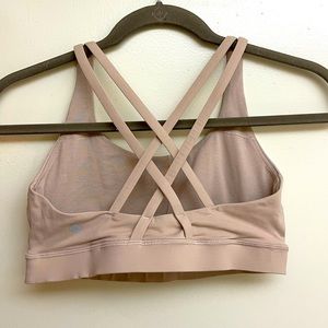 Tan lululemon sports bra